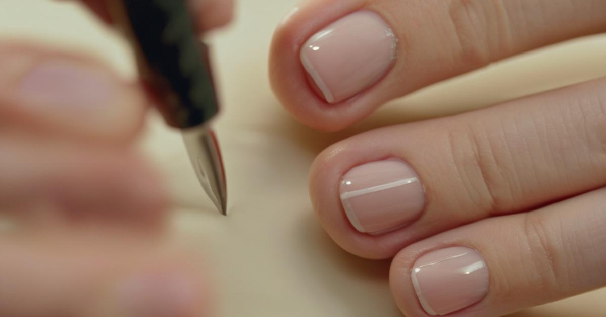 paznokcie french manicure